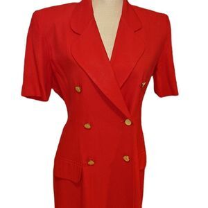 Louis‎ Snyder Dani Max Vintage Red dress size 6